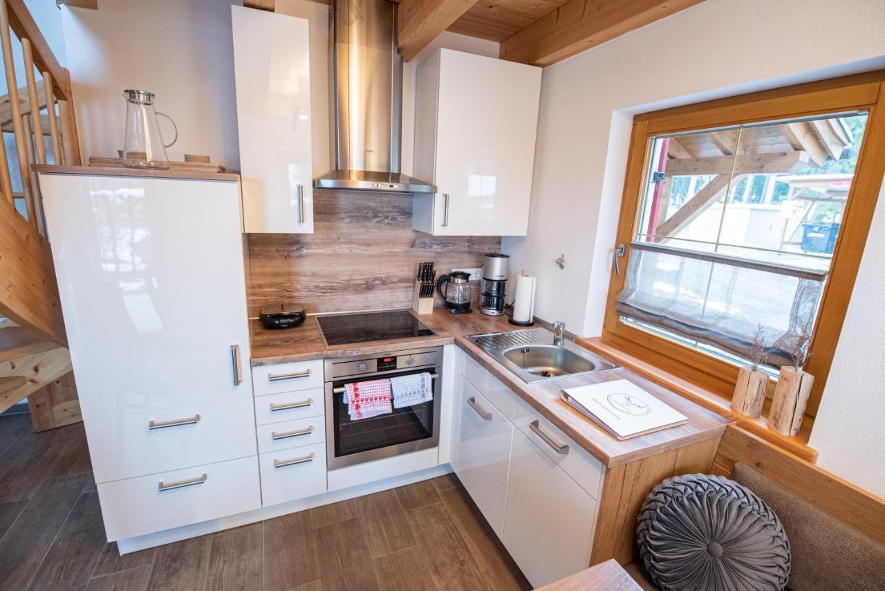 Hirsch Chalet #Sauna Lechbruck Exterior foto