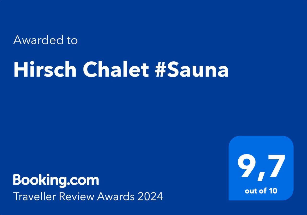 Hirsch Chalet #Sauna Lechbruck Exterior foto